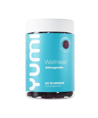Ashwagandha Gummies | High Strength 1200mg Per Serving | 3% Withanolides Help Reduce Stress Promote Calm & Sharpen Your Focus | x60 Elderberry Flavoured Gummies | 1 Month Supply
