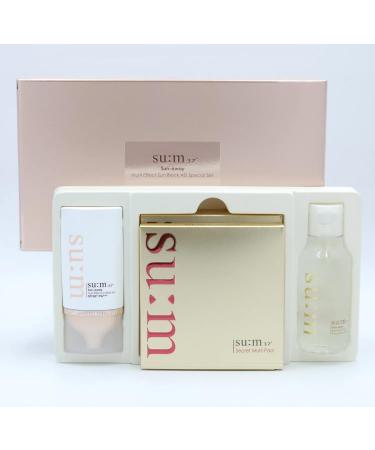 Buy Korea Sun-Away Multi Effect Sun Block AD 50ml - SPF50+ PA+++ UV Protection Set | Fresh Texture 3 Items - Buy Online on GoSupps.com