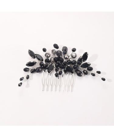 Beaupretty Hair Comb Decor Comb Crystal Women's Hair Wedding Hair Side Comb - Buy Online on GoSupps.com