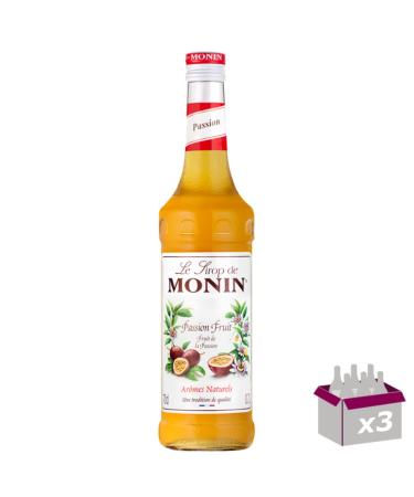 Passion Fruit Syrup 70cl Pack of 3