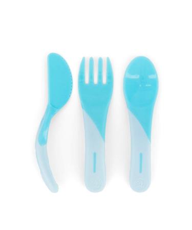 Vital Innovations 78200 Twistshake learning cutlery blue - Buy Online on GoSupps.com