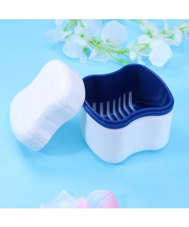 Faruta Prosthesis Suitcase for Dentures | Travel Cleaning Storage Cup & Sieve | 2-Piece Blue Set - Buy Online on GoSupps.com