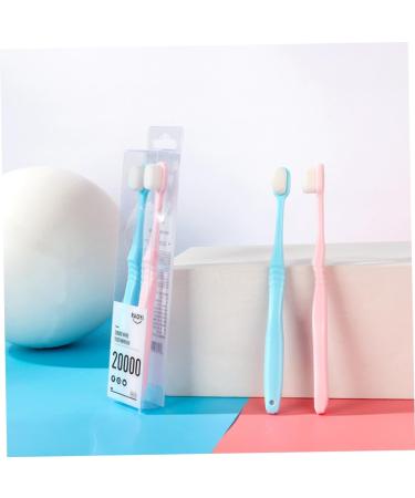 Seaesfoufu Portable Toothbrush for Travel | Medium Rubber Bristle & Nylon | Ideal for Couples & Pregnant Women | Gum Care - Buy Online on GoSupps.com