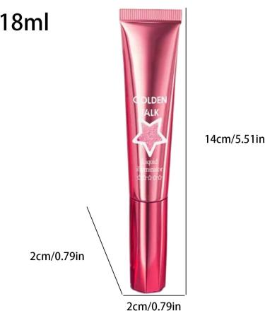 Sparkling Face Highlighter Lightweight smudgeresistant highlighter for the face and body Liquid Highlighter Long Lasting Shimmering Radiant Makeup Cream 18 ml liquid - Buy Online on GoSupps.com