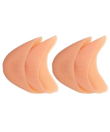 2 Pairs High Heels Toe Cover Toe Pouches Gel Toe Caps Toe Tape for Pointe Shoes Pointe Shoe Bag Boot Heel Inserts Toe Protectors for Shoes Toe Pad Gel Toe Protector Bunny Boots