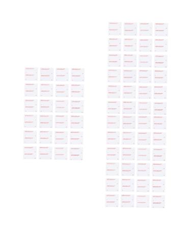 FOMIYES 288 Pcs Eyebrow Stickers Eyebrow Kit Eyebrows Shaper Eyebrow Tools Eyebrow Shaper Disposable 1 count (Pack of 1) Whitex3pcs