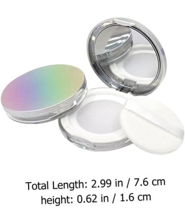 OHPHCALL Flour Holder 2PCS Box Powder box body powder loose face powder container Lovely Powder Cases Briquetting Miss Foundation Compact Case - Buy Online on GoSupps.com