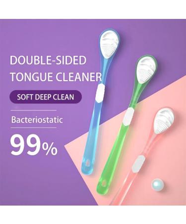 Y-Kelin Double-Sided Tongue Scraper & Ultra-Soft Cleaner (3 Pack) - 3 Count - Buy Online on GoSupps.com