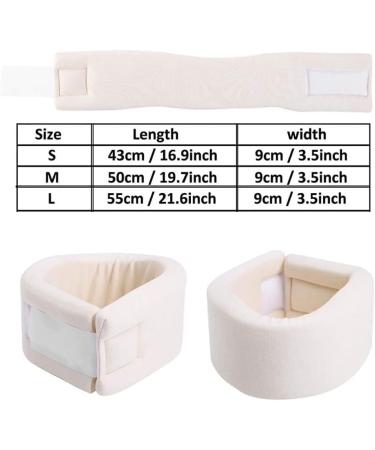 JLASDR Adjustable Neck Support - Soft Foam Neck Protection for Pain Relief & Spine Support | International Shipping Available - Buy Online on GoSupps.com