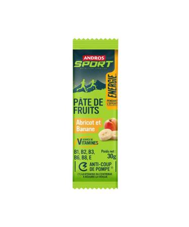 ANDROS Fruit Paste Bars - Apricot/Banana 30g