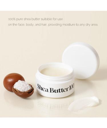 RiRe Shea Butter 100% Cream 0.84oz (25g) - Nourishing Moisturizer for Face Body & Hair - Buy Internationally - Buy Online on GoSupps.com