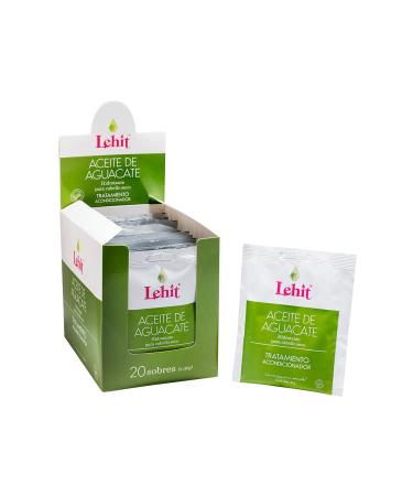 Lehit Tratamiento Acondicionador con Aceite de Aguacate 20 sobres de 30 gramos.
