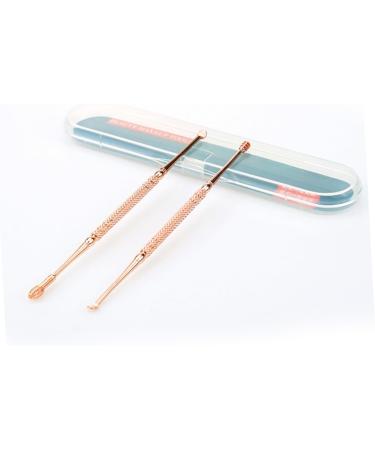 Angoily Ear Spoon for Home Ear Wax Remover Ear Pick Earpick Cleaner Double Head - Buy Online on GoSupps.com