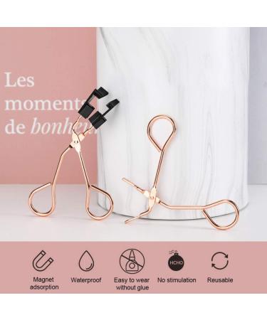 Rose Gold Magnetic Lashes Clip Premium Magnetic Lash Applicator Tool Magnetic Eyelashes Clip Easily Apply Magnetic Lashes Tools For Makeup Charming Eyes - Buy Online on GoSupps.com