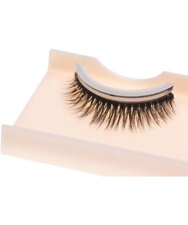 1 Pair 3D Professional False Eyelash Magnetic Eyelashes Self Adhesive Eyelashes No Stimulation False Eyelashes Extension Makeup Reusable Natural Hand Made Fake Eyelashes (05#) - Buy Online on GoSupps.com