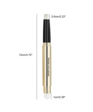 Boobeen Double-Ended Waterproof Glitter Eyeshadow Stick - Shimmer and Matte Eye Makeup Pen (03) - Buy Online on GoSupps.com