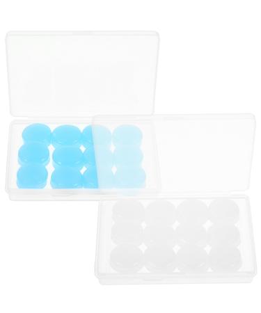 12 Pairs Silicone Earplugs Swimming Ear Plugs Silicone Ear Plugs Swimming Noise Ear Plugs Universal Ear Plugs for Adults Ear Plugs for Travel Universal Earplugs Adult Ear Plugs