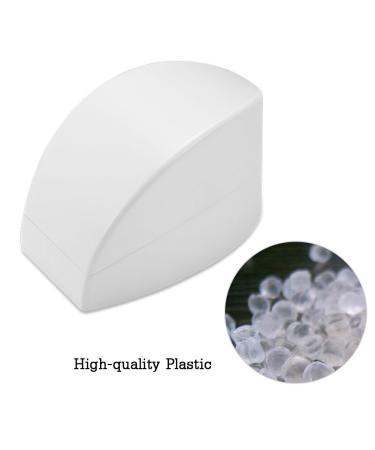 French Nail Dip Container & Smile Line Maker - Nail Tips Mold Guides for Perfect Manicure (White) | International Shipping Available - Buy Online on GoSupps.com