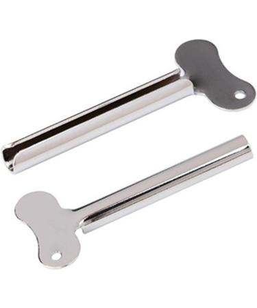 Toothpaste Dispenser Stainless Steel Toothpaste Squeezer Bathroom Accessories Facial Cleanser Toothpaste Tube Rolling Press Squeezer Dispenser (Color : Silver) - Buy Online on GoSupps.com