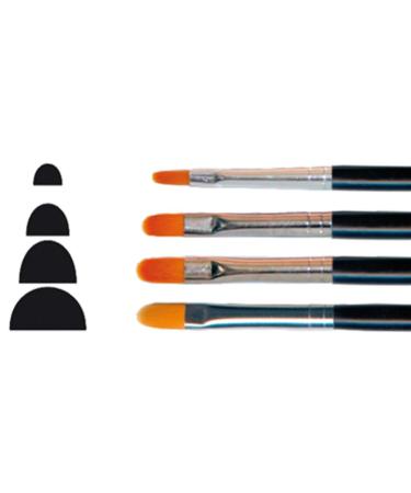 Eulenspiegel 951088 Synthetic Fiber Cat's Tongue Brush Size 8 | Make-Up Set for Carnival & Theme Parties - Buy Online on GoSupps.com