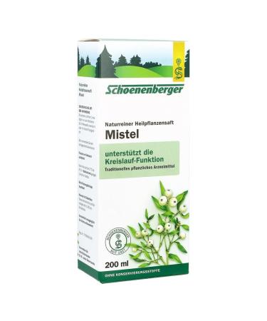 Schoenenberger Mistletoe Juice 200 ml 200 ml (1 pack)