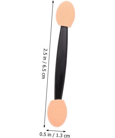 Hemoton 300 Pcs Double Ended Eyeshadow Brush Eyeshadow Stick Cosmetic Applicator Sponge Brush Dual-side Cosmetic Tool Eyeshadow Makeup Tool Double-sides Eye Brush Makeup Brush - Buy Online on GoSupps.com