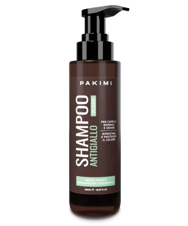 Pakimi Keratin shampoo 500 ml - Made in Italy (Anti-yellowing)