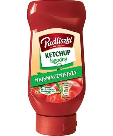 Pudliszki Mild Ketchup 480 Grams x 5 Pieces - Buy Online on GoSupps.com