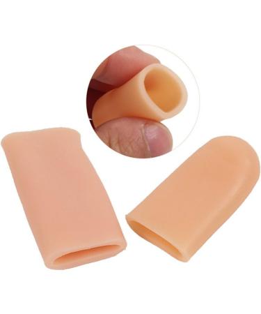 Gel Toe Caps - Breathable Silicone Protection for Blisters Ingrown Toenails & Pain Relief (10 Pack) - Buy Online on GoSupps.com