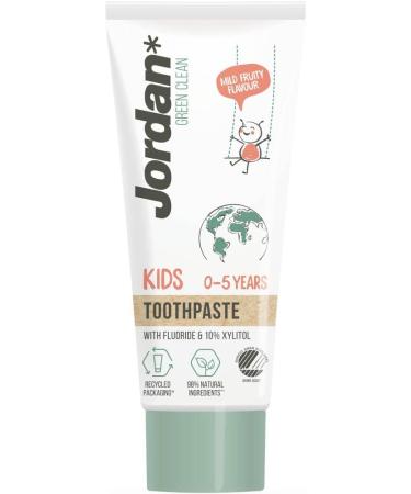 Jordan Green Clean Kids (0-5) Toothpaste 50ml