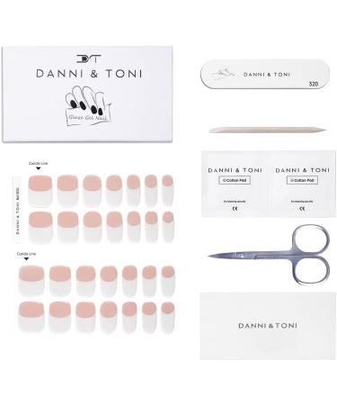 DANNI & TONI Happy-Go-Lucky Gel Nail Wraps: 28 Semi-Cured Self-Adhesive Stickers - Buy Online on GoSupps.com