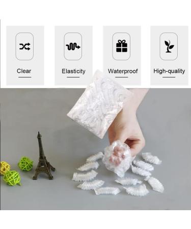 200 Pcs JZTang Disposable Clear Ear Covers | Ear Protectors for Hair Salon, Hair Dryer, Bathing - Buy Online on GoSupps.com
