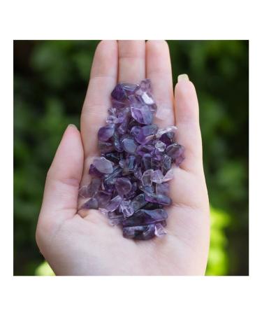 Amethyst Amethyst Crystal Chips Small Purple Gemstone Polished Stones - 50g Bulk Lot Natural Stones and Minerals