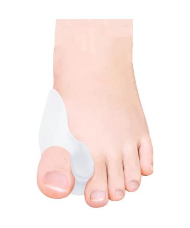 8 Bunion Cushion Protectors - Pain Relief & Corrector Pads for Hallux Valgus - Big Toe Bunion Shield & Toe Spreader - Buy Online on GoSupps.com