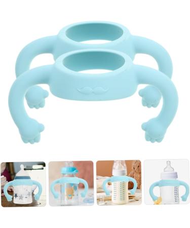 Vaguelly 6 Pcs Bottle Handle Handle Silicone Bottle Grip Bottle Grip Bottle Accessories Bottle Grip Bottle Grip Wide Mouth Silica Gel Milk Newborn 14.00X5.00X5.00CMx3pcs Sky-bluex3pcs - Buy Online on GoSupps.com