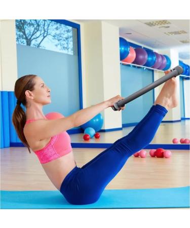 Gorilla Sports Pilates Ring - 36cm Light & Slipproof Resistance Circle for Yoga & Fitness - Double Handle Padded Includes Bag - Thigh Trainer in Gray - Buy Online on GoSupps.com