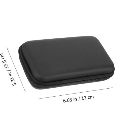 Hemoblo 6 STK Tampon Organizer - Compact Electronic Organizer Bag for Travel | Power Bank & Cable Storage Case | EVA Sleeve for Tampons & Cables - Buy Online on GoSupps.com