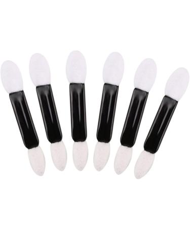 FOMIYES 50pcs Disposable Makeup Oval Makeup Brush Eyeshadow Eye Shadow Brush Double Head M White - Buy Online on GoSupps.com