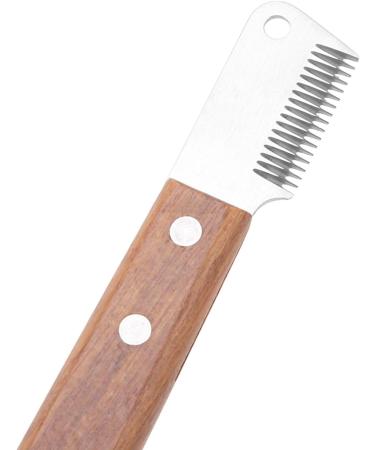 Dog Professional Stripping Knife Stripping Knives Tool Hand Stripping Knife for Border Terrier Pet Grooming Tool Coat King Rake Pet Undercoat Rake for Dogs and Cats - Buy Online on GoSupps.com