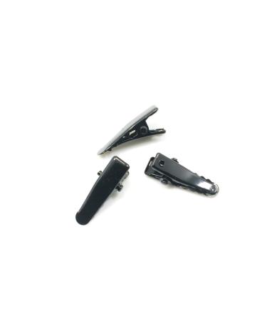 Buy 50 Black Single Prong Alligator Hair Clips | Perfect Hair Accessories | 24mm | International Shipping Available - Buy Online on GoSupps.com