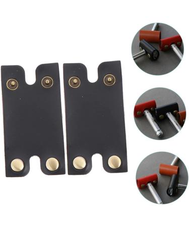 Ipetboom Leather Razor Head Case for Men - Shaving Accessories Storage Bag (8.5x4.5cm) - Safe & Stylish for Household Use - Buy Online on GoSupps.com