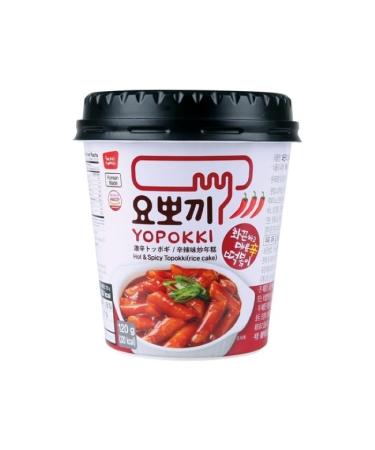 Yopokki Halal Spicy Rice Cake - 12x140g | 1.68 kg International Shipping Available - Buy Online on GoSupps.com