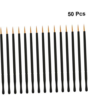 FOMIYES 150 Pcs White Eyeliner Pencil Wand Applicator Eyeliner Liquid Wand Makeup Tools Eyes - Buy Online on GoSupps.com