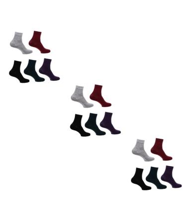 FRCOLOR 15 Pairs Gel Ripstop Socks Foot moisturizing Socks Silicone Socks Women's Socks & Hosiery spa Socks Features Socks for Women calcetines para Mujer Pure Cotton Foot Care Sock Repair