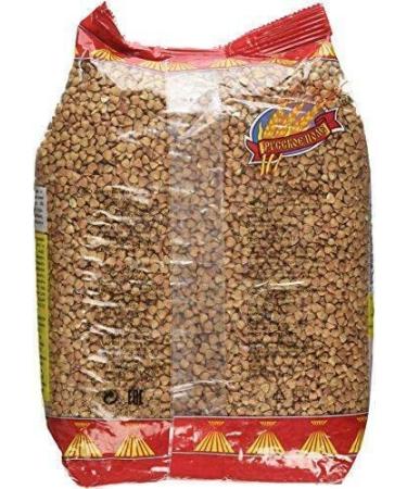Russkoe Pole Buckwheat Groats 3.30 Pounds | 1.5 KG - 100% Whole Grain | Pack of 1 - Buy Online on GoSupps.com