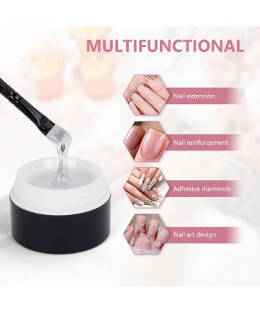 Lophe Advanced Gel for Gel Nails - 15ml UV Builder & Sealing Gel for Nail Extensions & Art | Transparent Nail Polish for Home & Salon Use - Buy Online on GoSupps.com
