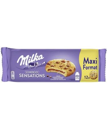  G n rique MILKA - Sensation Cookies with Melting Milk Chocolate - 312g of Pure Indulgence! - Pack of 3 - Sold as a Pack - Buy Online on GoSupps.com