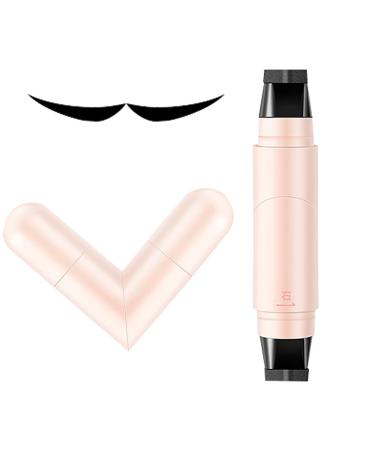 Double-Sided Eyeliner Stamp - Rotating Wing Tip Pen for Precise Makeup | Long-Lasting and Smudge-Proof Liquid Liner | Quick-Drying for Parties Travel and Everyday Use