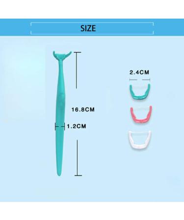 Buy Dental Floss Handle & Extra Heads - Ultimate Toothpick Teeth Cleaning Tool in Red | Fast International Shipping - Buy Online on GoSupps.com