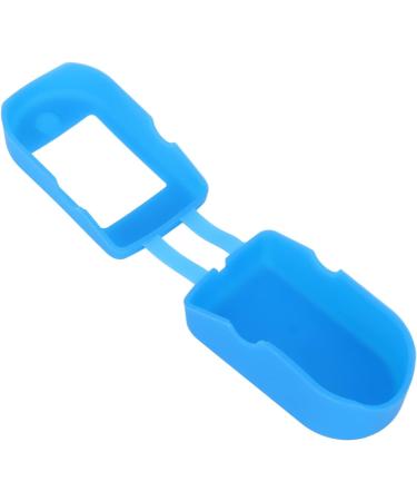 High-Quality Silicone Fingertip Pulse Cover - Compact & Flexible - Ideal for Home & Travel (Blue) | International Shipping Available - Buy Online on GoSupps.com